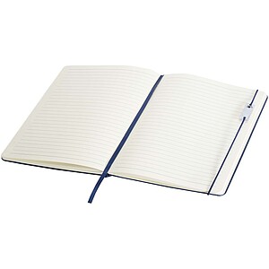 Legato Elegance A5 hard cover notebook and rollerball pen set, ocean blue