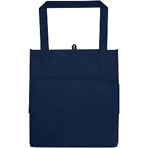 Liberty GRS recycled non-woven bottom board tote bag 29L, navy