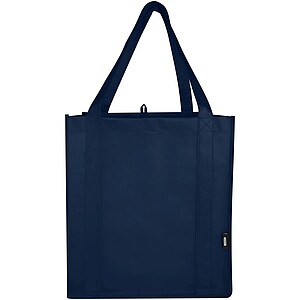Liberty GRS recycled non-woven bottom board tote bag 29L, navy