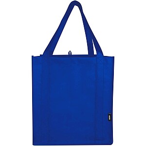 Liberty GRS recycled non-woven bottom board tote bag 29L, royal blue