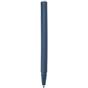 Lig Mini recycled outdoor soft cover notebook and ballpoint pen set (black ink), ocean blue