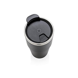 Light up logo tumbler, black