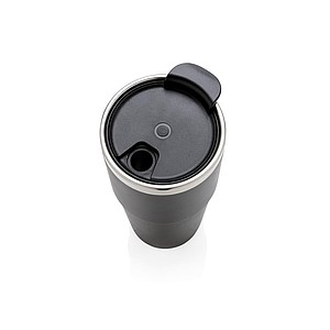 Light up logo tumbler, black