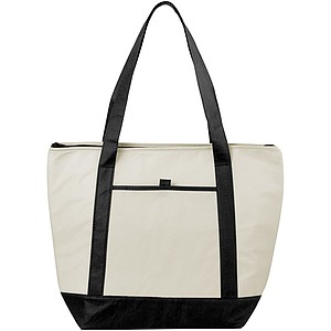 Lighthouse cooler tote, black