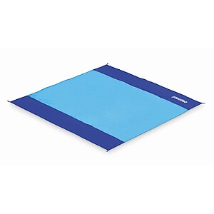 Lightweight large beach mat, turquoise