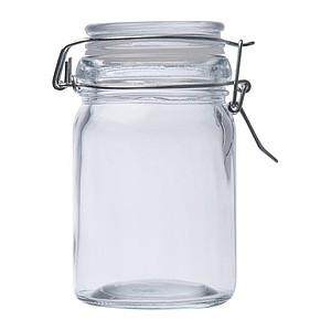 Lockable storage jar, 200 ml