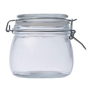 Lockable storage jar, 400 ml