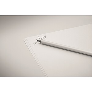 Long lasting inkless pen, white