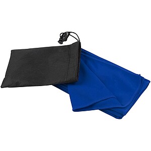 Lucas RPET sport towel 30x80 cm, royal blue