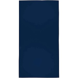 Lucas RPET sport towel 70x140 cm, navy