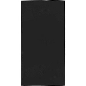 Lucas RPET sport towel 70x140 cm, solid black