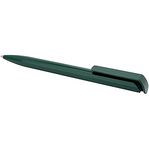 Lucia recycled plastic ballpoint pen, forest green