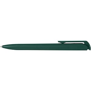 Lucia recycled plastic ballpoint pen, forest green
