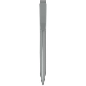 Lucia recycled plastic ballpoint pen, grey