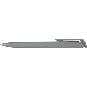 Lucia recycled plastic ballpoint pen, grey