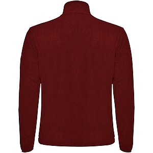 Luciane mens full zip fleece jacket, garnet