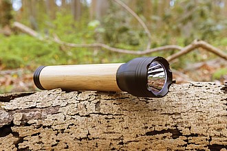 Lucid 5W RCS certified recycled plastic & bamboo torch