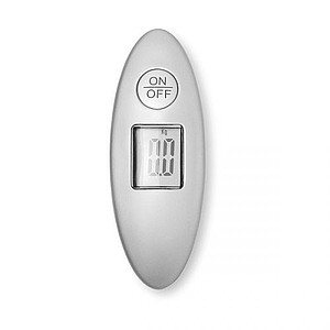 Luggage scale, matt silver