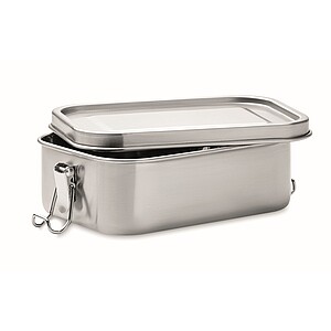 Lunch box 750mL, matt silver