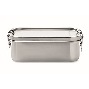 Lunch box 750mL, matt silver