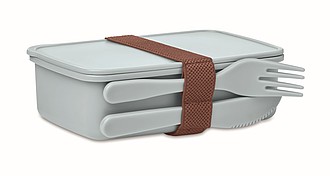 Lunch box with cutlery 700ml