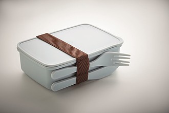 Lunch box with cutlery 700ml