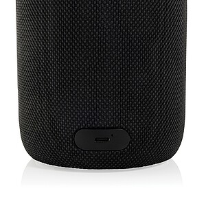 Lux RCS recycled plastic 10W speaker lamp, black