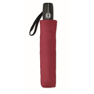 Luxe 21inch windproof umbrella, burgundy