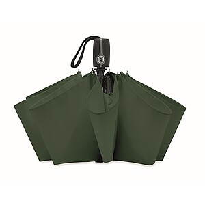Luxe 21inch windproof umbrella, green