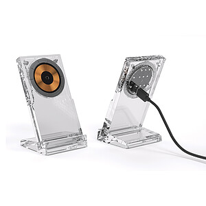 Magcharge 15W magnetic wireless charging stand, transparent