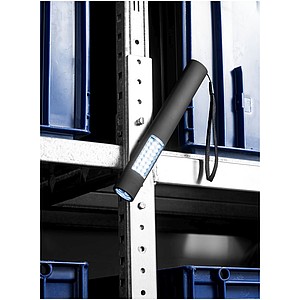 Magnetic 28 LED torch, black