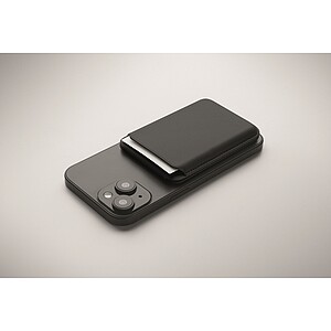 Magnetic credit card holder, black