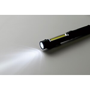 Magnetic LED torch, black