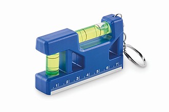 Magnetic level ABS key ring, black