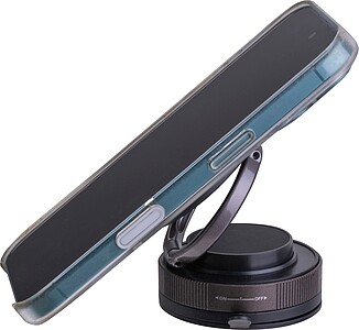 Magnetic phone holder, dark grey