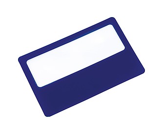 Magnifying glass "Support", magnifies 3x,colour blue
