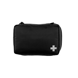Mail size first aid kit, black