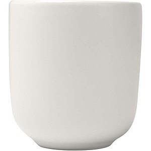 Male 90 ml ceramic espresso cups - set of 2, white