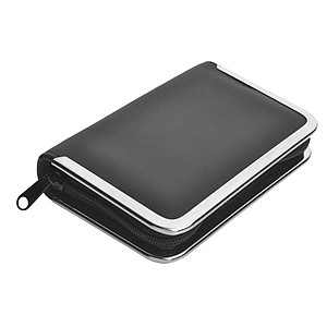 Manicure in a leather case with a zipper