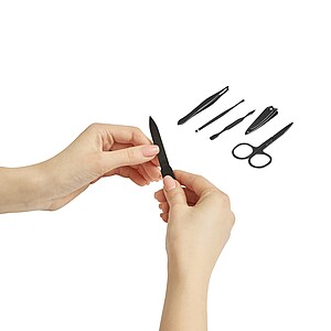 Manicure set, grey