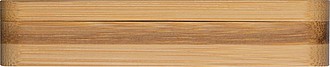 Manicure set in bamboo case