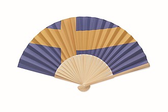 Manual fan flag design