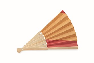Manual fan flag design