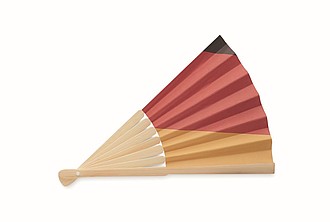 Manual fan flag design