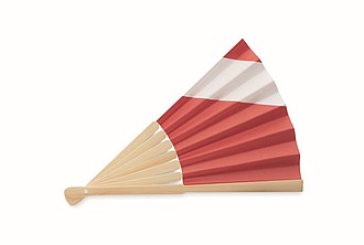 Manual fan flag design