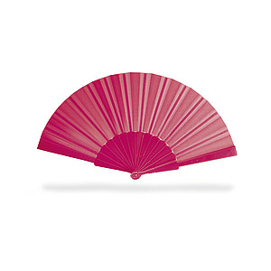 Manual hand fan, fuchsia