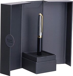 Mark Twain ball pen in magnetic box, black