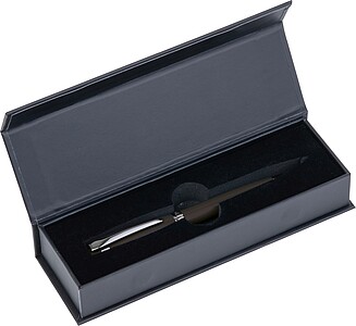 Mark Twain metal ball pen, black