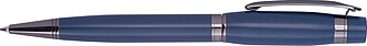 Mark Twain metal ball pen, navy heather