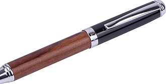Mark Twain wood writing set, beige